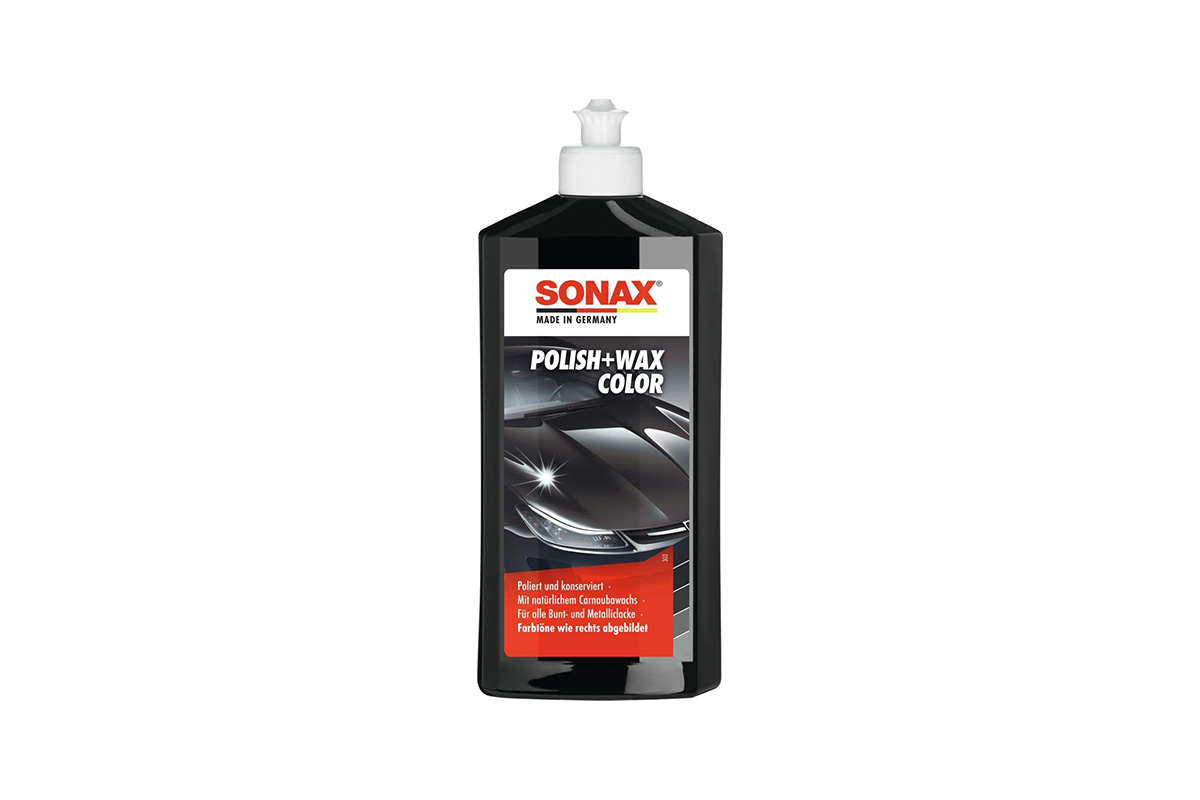 SONAX Polish+Wax Color schwarz 500 ml